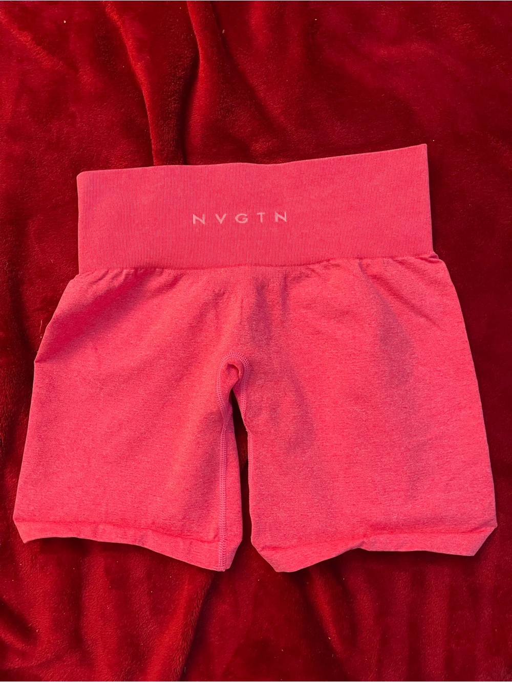 NVGTN Hot Pink High-Rise Bike Shorts